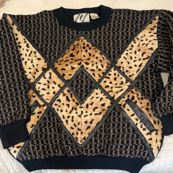 Trutus Biancarfa leopard sweater - Picture 1 of 3